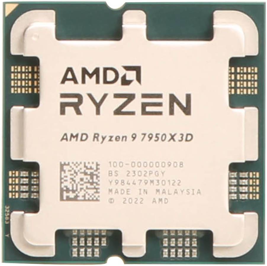 AMD Ryzen 9 7950X 3D AM5 CPU 4.20 GHz 16 Core/32 Threads 120w