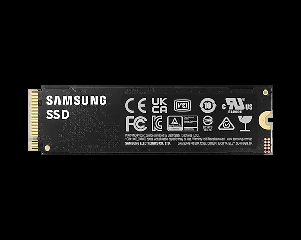  SAMSUNG 990 Pro 1TB Gen4 NVMe SSD 7450MB/s 6900MB/s R/W  1550K/1200K IOPS 600TBW 1.5M Hrs MTBF for PS5 5yrs : Electronics