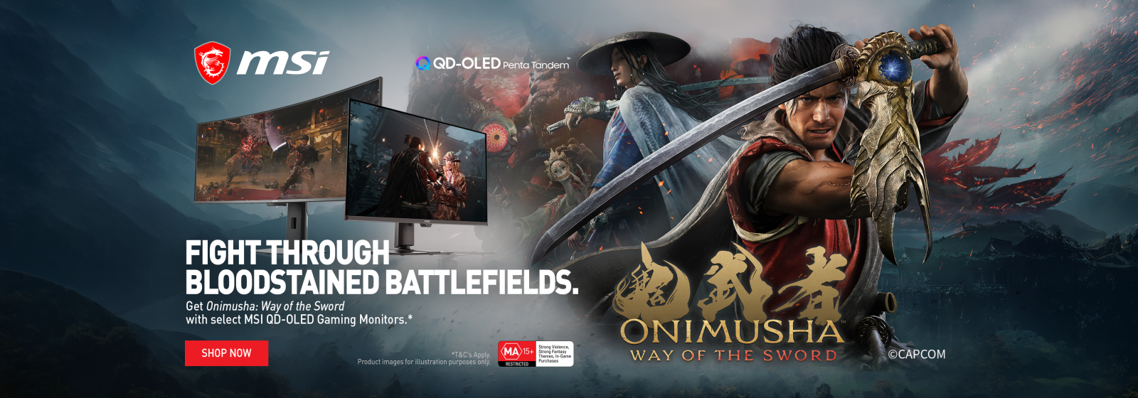 .msi Promotiononimusha-way-of-the-sword