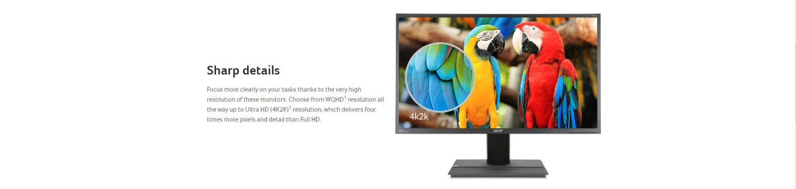 Acer 23.8'' Monitor Full HD Widescreen IPS 