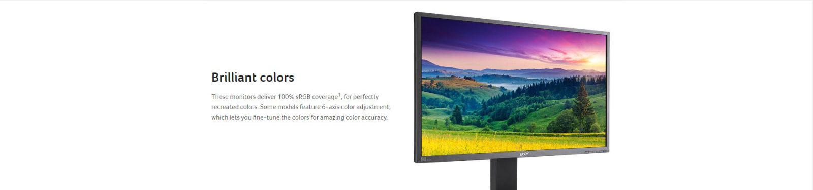 Acer 23.8'' Monitor Full HD Widescreen IPS 