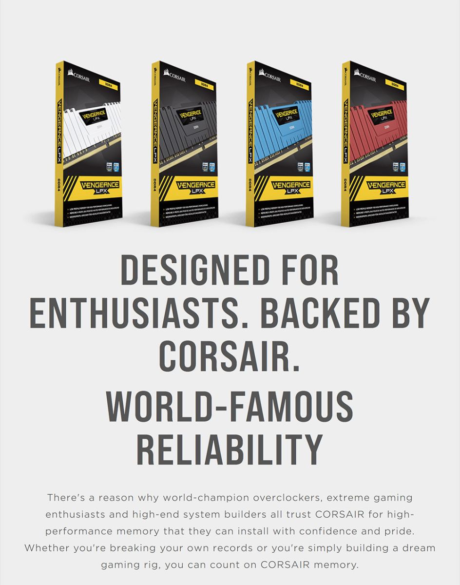 Corsair Vengeance LPX 32GB (2x16GB) DDR4 3600MHz Ram