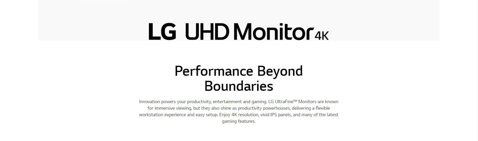 LG 27” IPS 4K UHD VESA HDR400 USB-C Monitor
