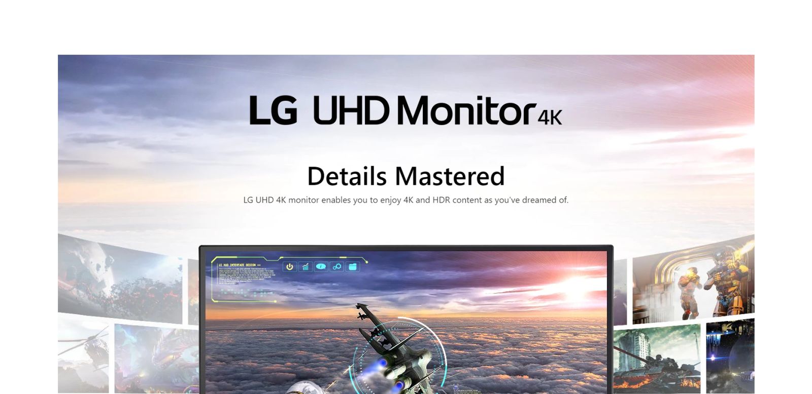 LG 27" UHD 4K FreeSync 60Hz 5MS HDR400 IPS LED Monitor 