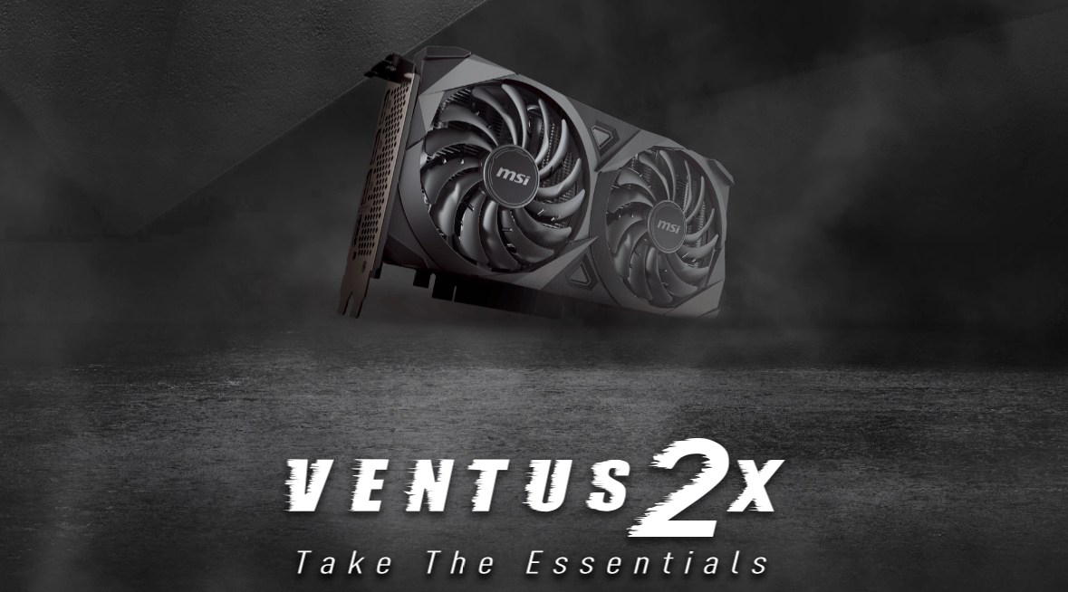 MSI nVidia Geforce RTX 3060 VENTUS 2X OC 12GB Video Card
