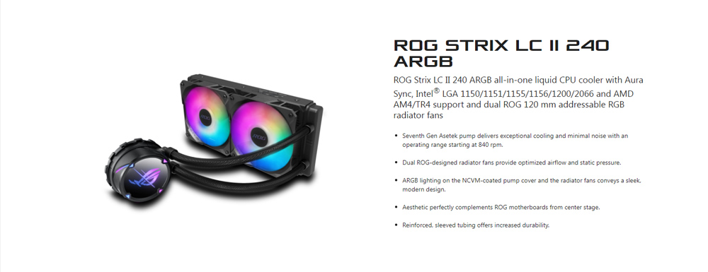 ROG STRIX LC II 240 ARGB