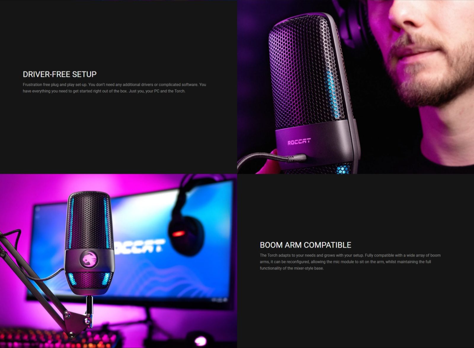 Roccat Torch Streaming Mic