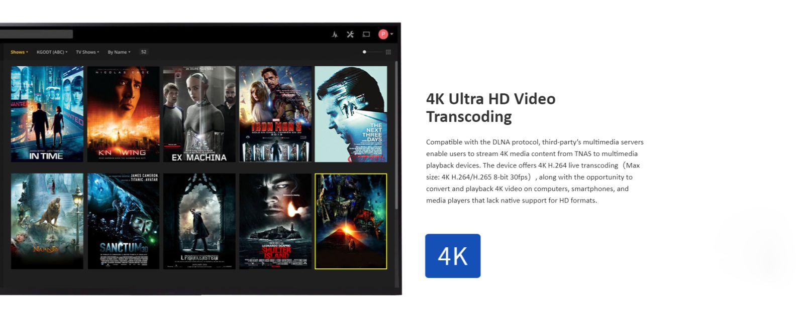 4K Utlra HD Video Transcoding
