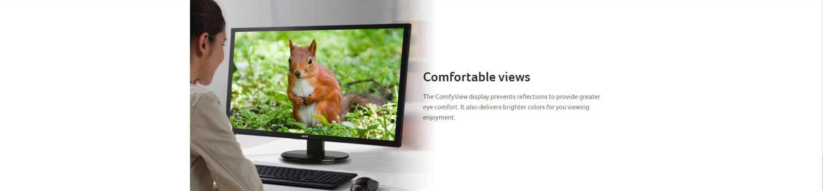 Acer K242HQL 23.6'' Monitor Widescreen VA Display 