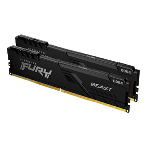 Kingston FURY Beast Black 16GB (2x8GB) 3600MHz DDR4 Memory