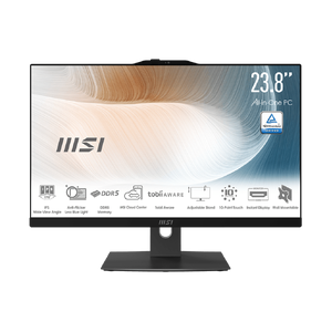 MSI Modern 24" AIO FHD i7 150U 16GB Ram 1TB SSD Win 11 Pro - Black