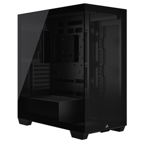 Corsair 3500X Mid-Tower Tempered Glass ATX/E-ATX Tempered Glass Case - Black