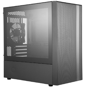 Cooler Master MasterBox NR400 Tempered Glass mATX Case - Black
