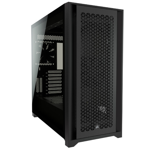 Corsair 5000D AIRFLOW Tempered Glass Mid-Tower ATX PC Case — Black
