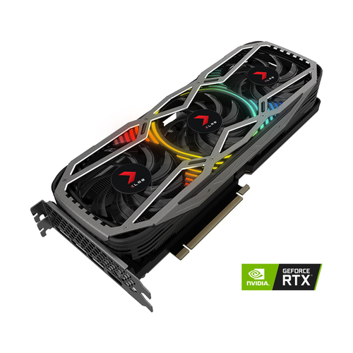 PNY RTX 3070 Ti RGB 8GB XLR8 Gaming REVEL EPIC-X Triple Fan Graphics Card