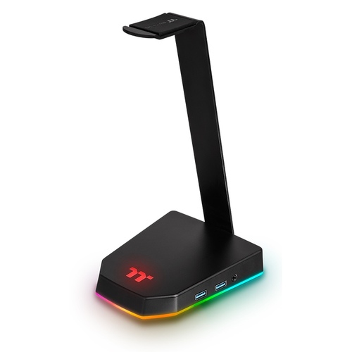 Thermaltake E1 RGB Gaming Headset Stand with 2 x USB3.0 Hub & Audio Port