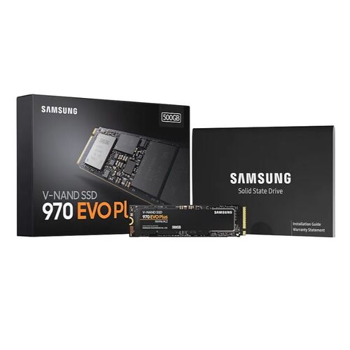 Samsung 970 EVO Plus 500GB PCIe 3.0 NVMe SSD 