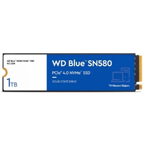 Western Digital WDS100T3B0E WD Blue SN580 NVMe SSD 1TB   