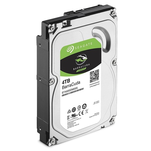 Seagate 4TB 3.5" Barracuda, 5400RPM SATA3 6Gb/s 256MB Cache HDD