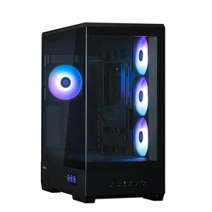 Zalman P50 DS Black Mid-Tower Tempered Glass Case - Black