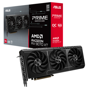 ASUS Radeon PRIME RX 9070 XT 16GB OC Edition Graphics Card