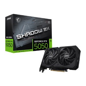 MSI GeForce RTX 5050 Shadow 2X OC 8GB Graphics Card