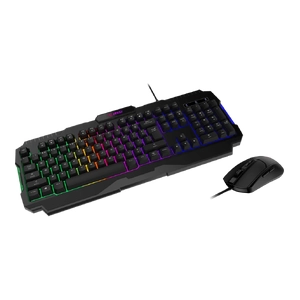 MSI Forge GK100 RGB Wired Keyboard and Mouse Combo - Black