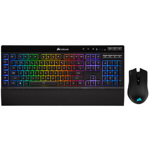 Corsair K57 RGB Wireless Keyboard / HARPOON RGB Wireles Mouse Bundle