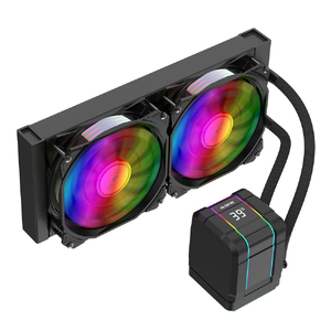 Alseye Max Series M 240 Plus ARGB AIO Liquid CPU Cooler - Black