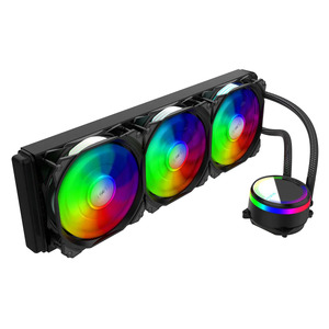 Alseye M360 360mm radiator AIO SYNC ARGB Liquid CPU Cooler - Black
