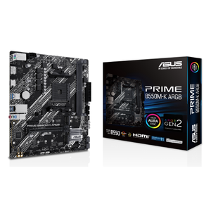 ASUS PRIME B550M-K ARGB mATX AM4 Motherboard