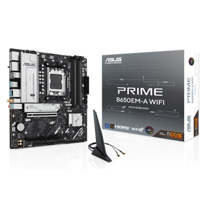 ASUS PRIME B650EM-A WIFI AM5 mATX Motherboard