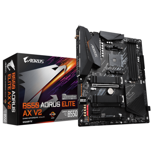 Gigabyte B550 AORUS ELITE AX V2 AMD Ryzen ATX Motherboard