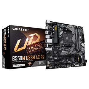 Gigabyte B550M DS3H AC R2 AM4 mATX Motherboard