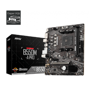 MSI B550M-A PRO AM4 mATX motherboard