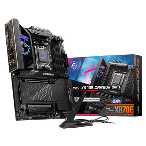 MSI MPG X870E CARBON WIFI AMD AM5 ATX Motherboard
