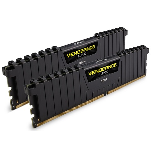 Corsair VENGEANCE LPX 16GB (2 x 8GB) DDR4 DRAM 3200MHz C16 Memory Kit - Black