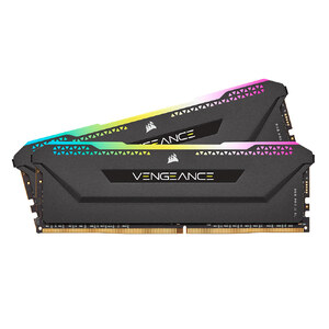 Corsair Vengeance RGB PRO SL 16GB (2 x 8GB) DDR4 DRAM 3600MHz C18 Memory Kit – Black