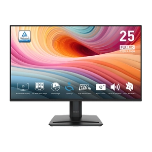 MSI PRO MP251 E2 24.5inch 120Hz FHD IPS Monitor