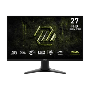 MSI MAG 275F E20 27" 200Hz FHD Rapid IPS Gaming Monitor - Black
