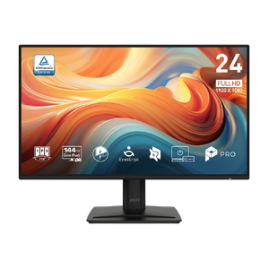 MSI PRO MP242 E14A 23.8inch 144Hz FHD IPS Monitor - Black