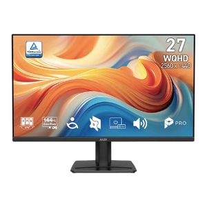 MSI PRO MP275Q E14 27inch 144Hz QHD IPS Monitor - Black