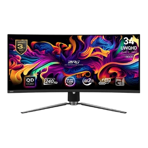 MSI MPG 341CQPX QD-OLED 34.18" 240Hz UWQHD OLED Curved Gaming Monitor