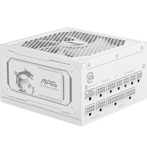 MSI MAG A1000GL PCIE5 1000W Power Supply - White