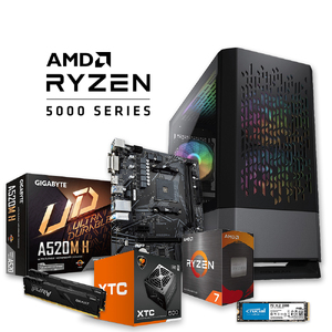 AMD Atomic EX AM4 Ryzen7 5700G Budget Gaming PC