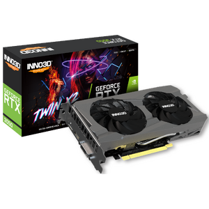 INNO3D GeForce RTX 3050 TWIN X2 GPU 8GB GDDR6 Graphics Card