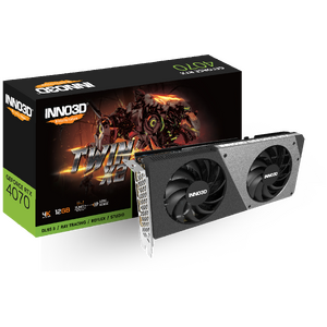 INNO3D GeForce RTX 4070 TWIN X2 12GB GDDR6X Graphics Card