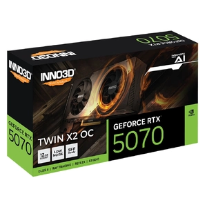 INNO3D nVidia GeForce RTX 5070 TWIN X2 OC 12GB Graphics Card