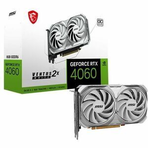 MSI GeForce RTX 4060 VENTUS 2X WHITE 8GB OC Graphics Card