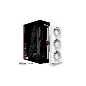XFX Swift Radeon RX 9060XT 16GB OC Triple Fan Graphics Card - White